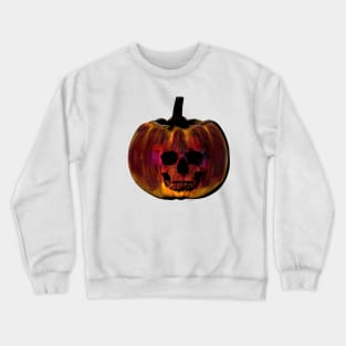 Pumpkin Skeleton Crewneck Sweatshirt